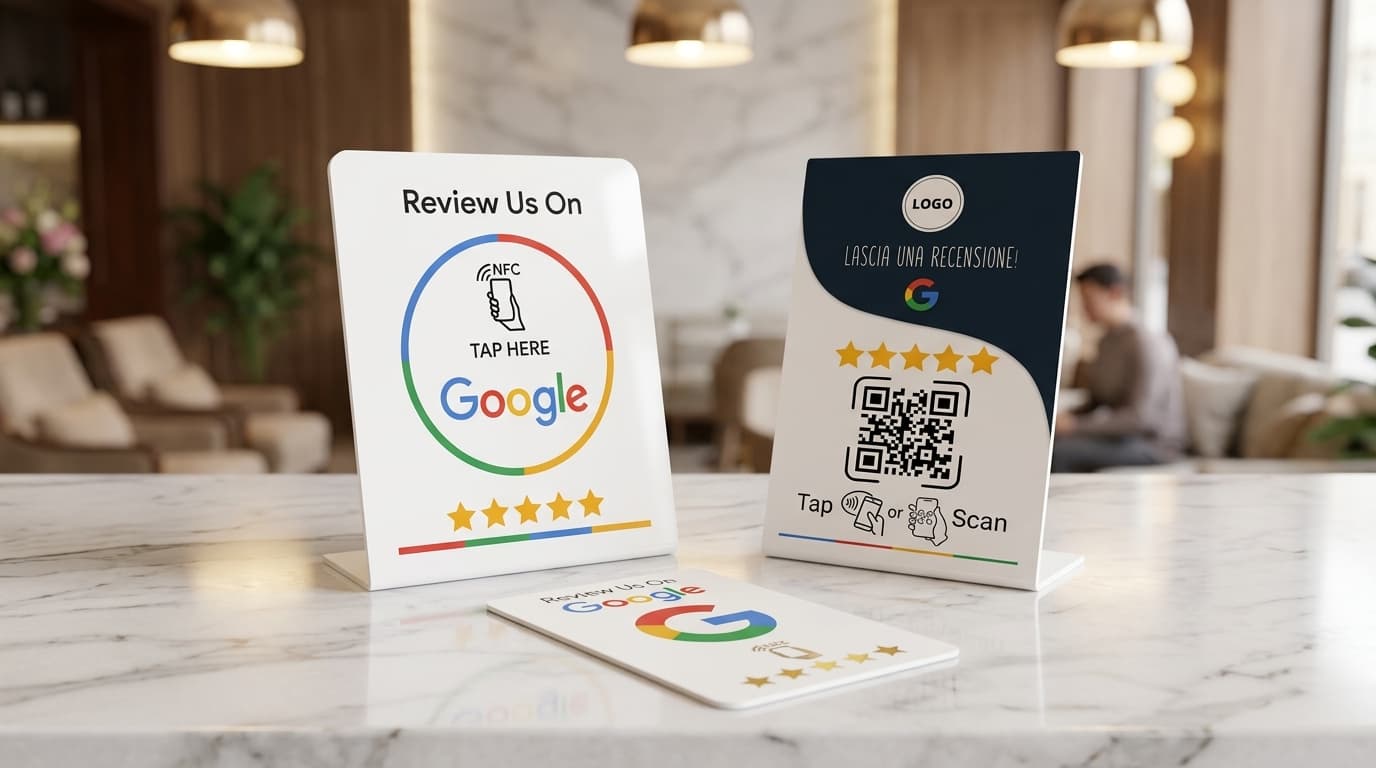 Panoramica Gamma Soluzioni Smart Google Review Displayz